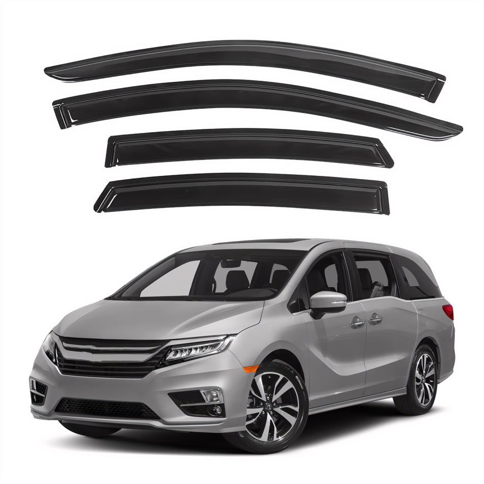 Pare-soleils pour Honda Odyssey 2011-2017, 4 pièces