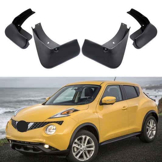 Bavette garde-boue pour Nissan Juke 2011-2018, 4 pièces