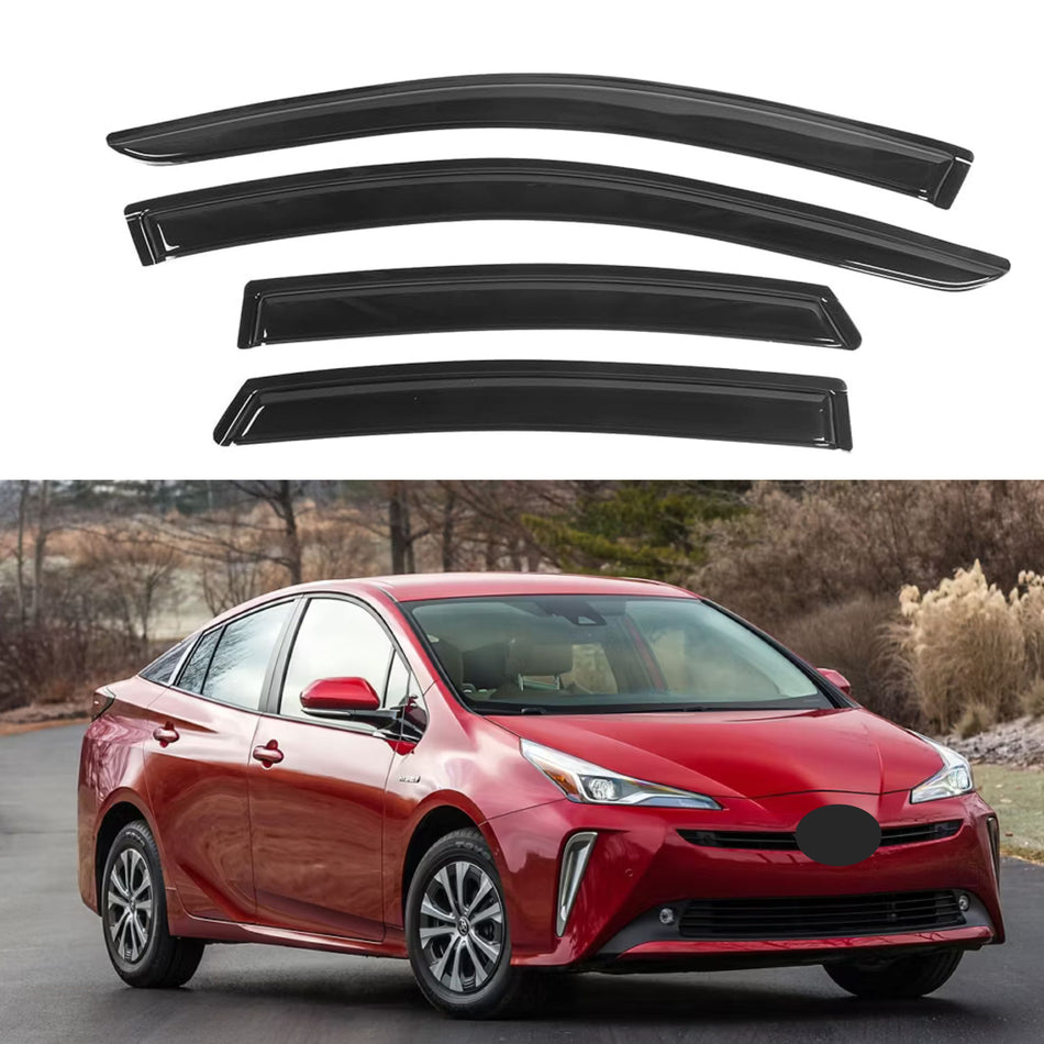 Window Visors for Toyota Prius 2016-2022, 4-Piece