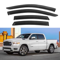 Pare-soleils pour RAM 1500 Crew Cab 2019-2024, 4 pièces