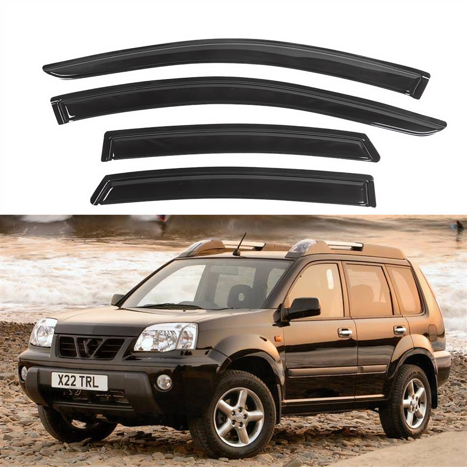 Pare-soleils pour Nissan X-Trail 2000-2007, 4 pièces