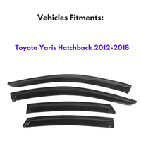 Pare-soleils pour Toyota Yaris Hatchback 2012-2018, 4 pièces