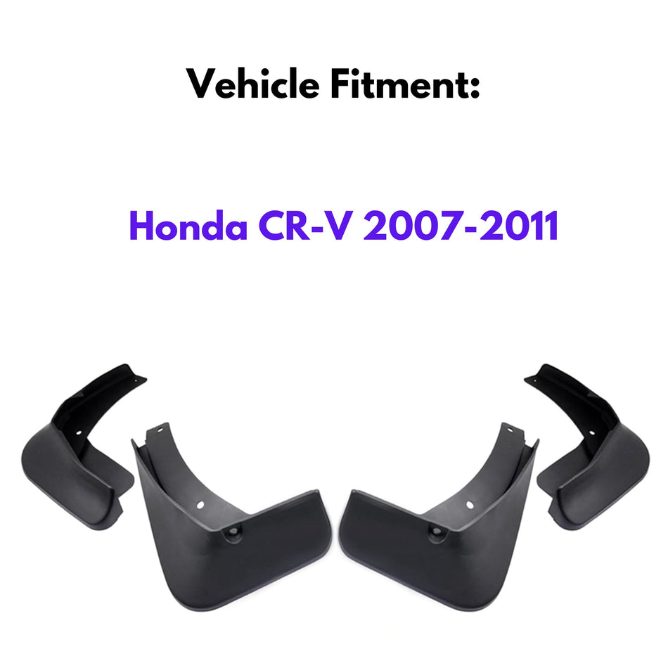 Mud Flap for Honda CR-V 2007-2011, 4-Piece