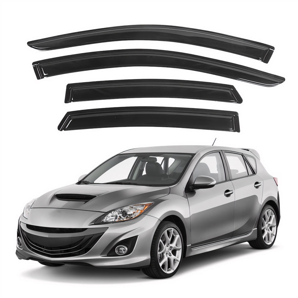 Pare-soleils pour Mazda 3 Hatchback 2010-2013, 4 pièces