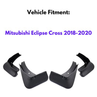 Mud Flap for Mitsubishi Eclipse Cross 2018-2020, 4-Piece