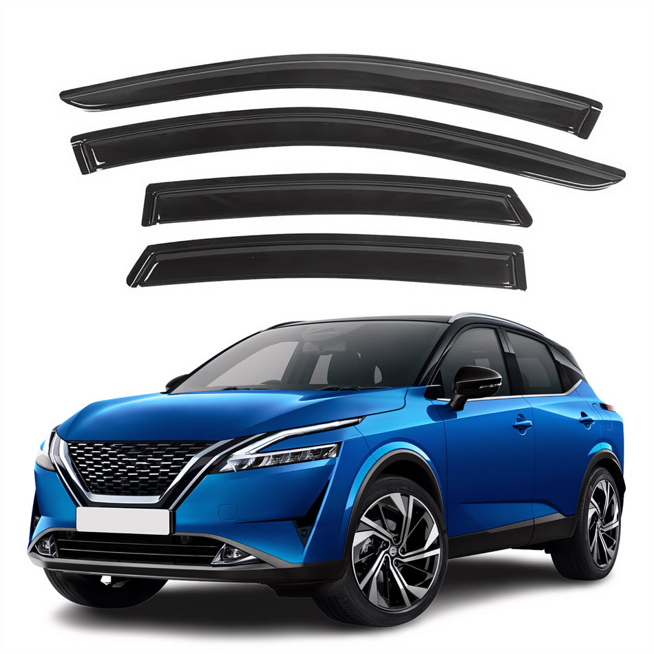 Pare-soleils pour Nissan Qashqai 2017-2024 et Nissan Rogue Sport 2017-2024, 4 pièces