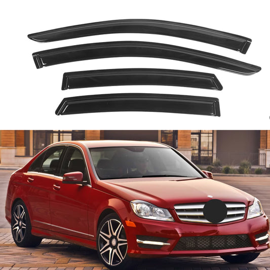 Pare-soleils pour Mercedes-Benz Classe C Berline 2008-2014, 4 pièces