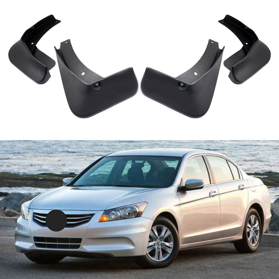Garde-boue pour Honda Accord Sedan 2008-2012 (berline uniquement), 4 pièces