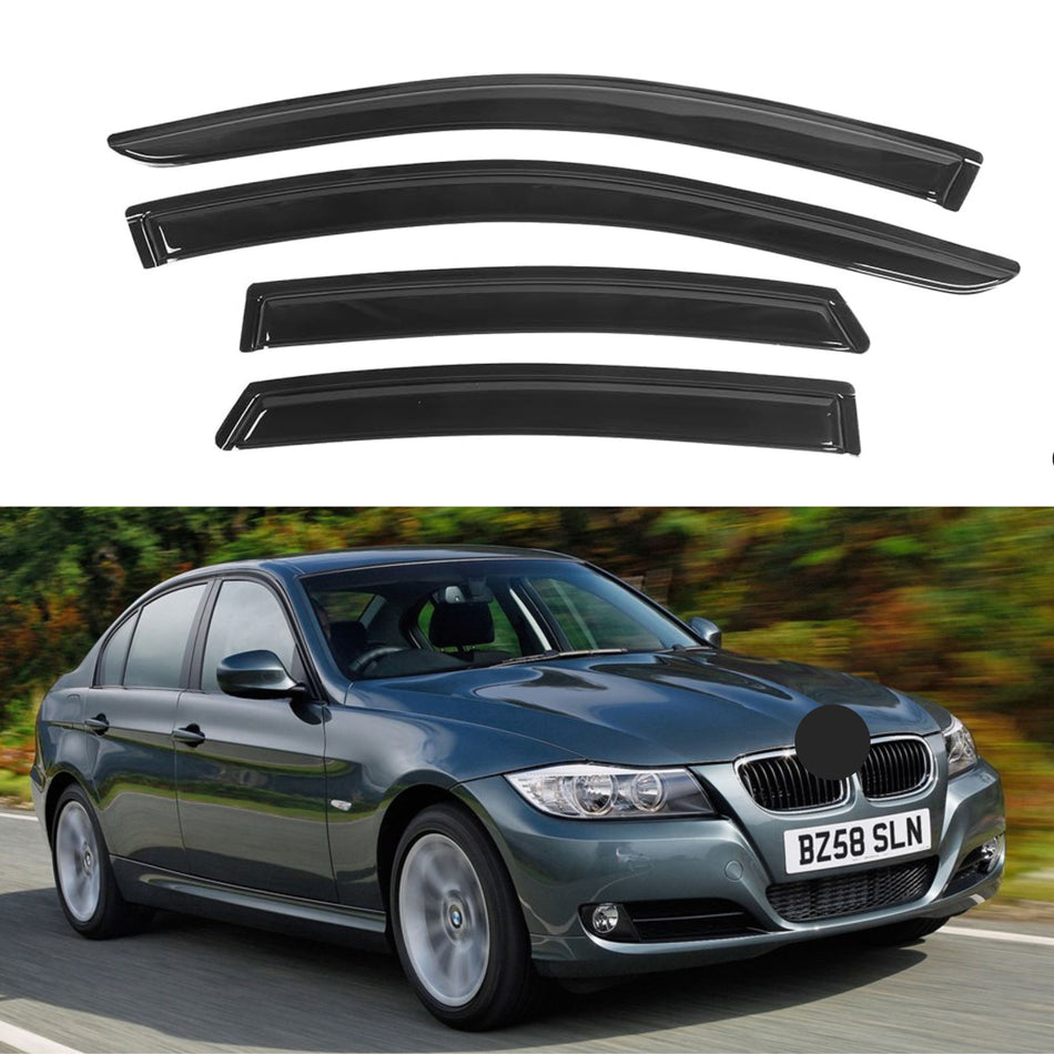 Pare-soleils pour BMW Série 3 Berline 2005-2011 (323i 328i 330i 335i 335is M3), 4 pièces