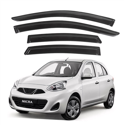 Pare-soleils pour Nissan March 2010-2017 et Nissan Micra K13 2010-2017, 4 pièces
