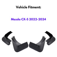 Mud Flap for Mazda CX-5 2022-2024, 4-Piece