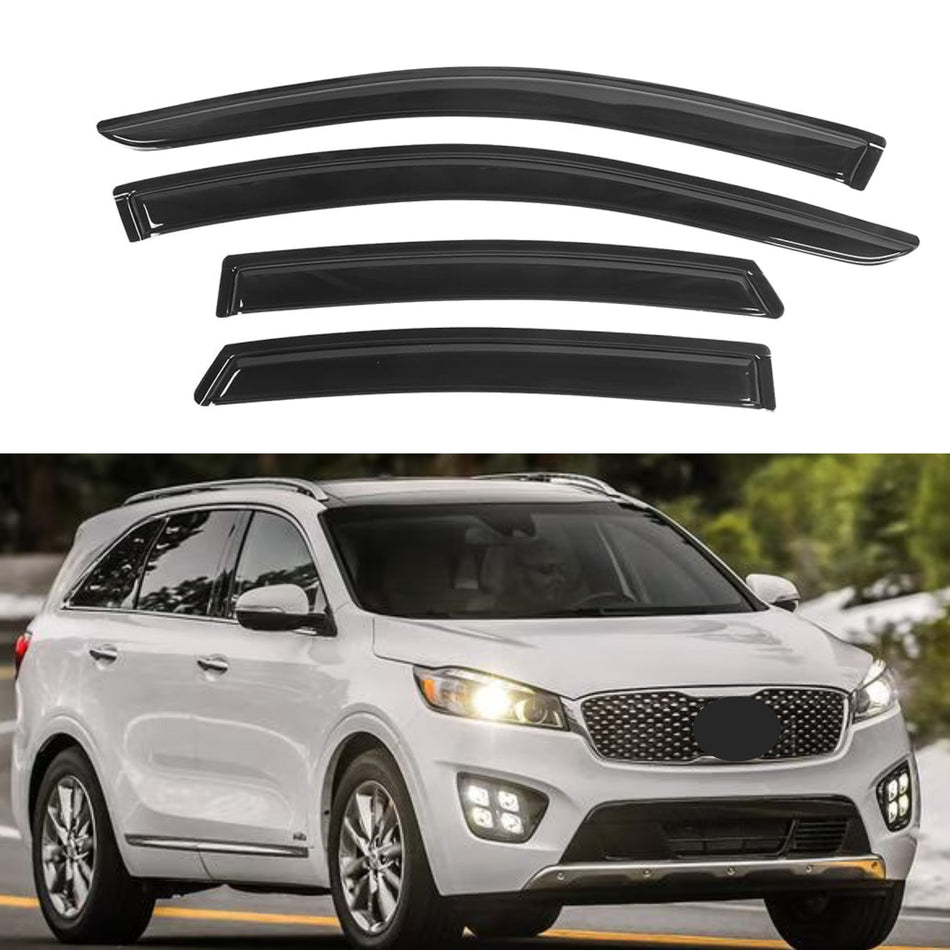 Pare-soleils pour Kia Sorento 2011-2015, 4 pièces