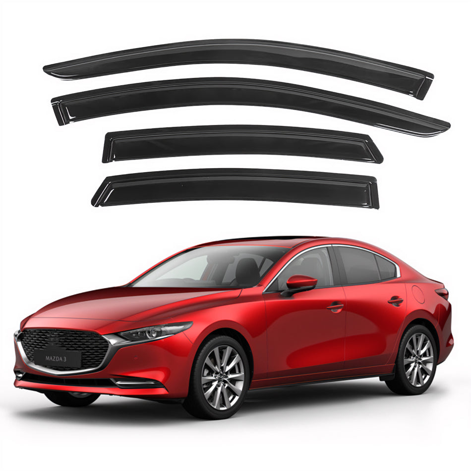 Pare-soleils pour Mazda 3 Sedan 2019-2024, 4 pièces