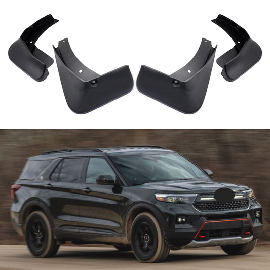 Bavette garde-boue pour Ford Explorer 2020-2024, 4 pièces