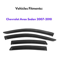 Pare-soleils pour Chevrolet Aveo Sedan 2007-2010, 4 pièces