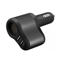 Chargeur de téléphone de voiture 3 en 1