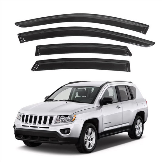 Pare-soleils pour Jeep Compass 2007-2016, 4 pièces