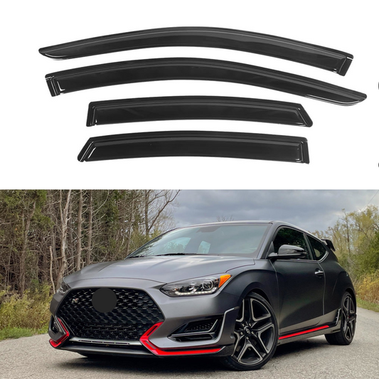 Pare-soleils pour Hyundai Veloster N 2019-2022, 4 pièces