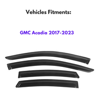 Window Visors for GMC Acadia 2017-2023, 4-Piece
