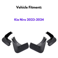Bavette garde-boue pour Kia Niro 2023-2024, 4 pièces