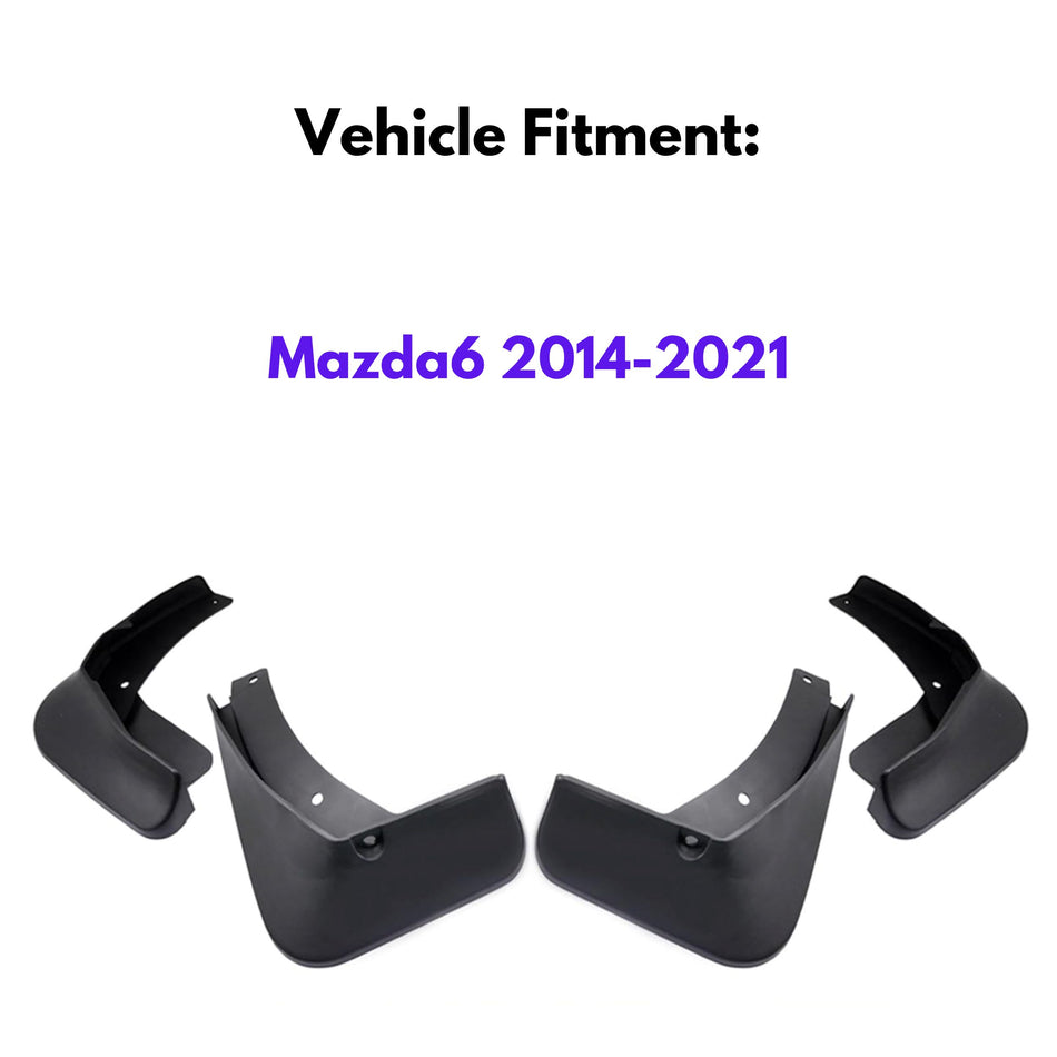 Mud Flap for Mazda6 2014-2021, 4-Piece