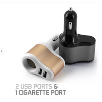 Chargeur de téléphone de voiture 3 en 1