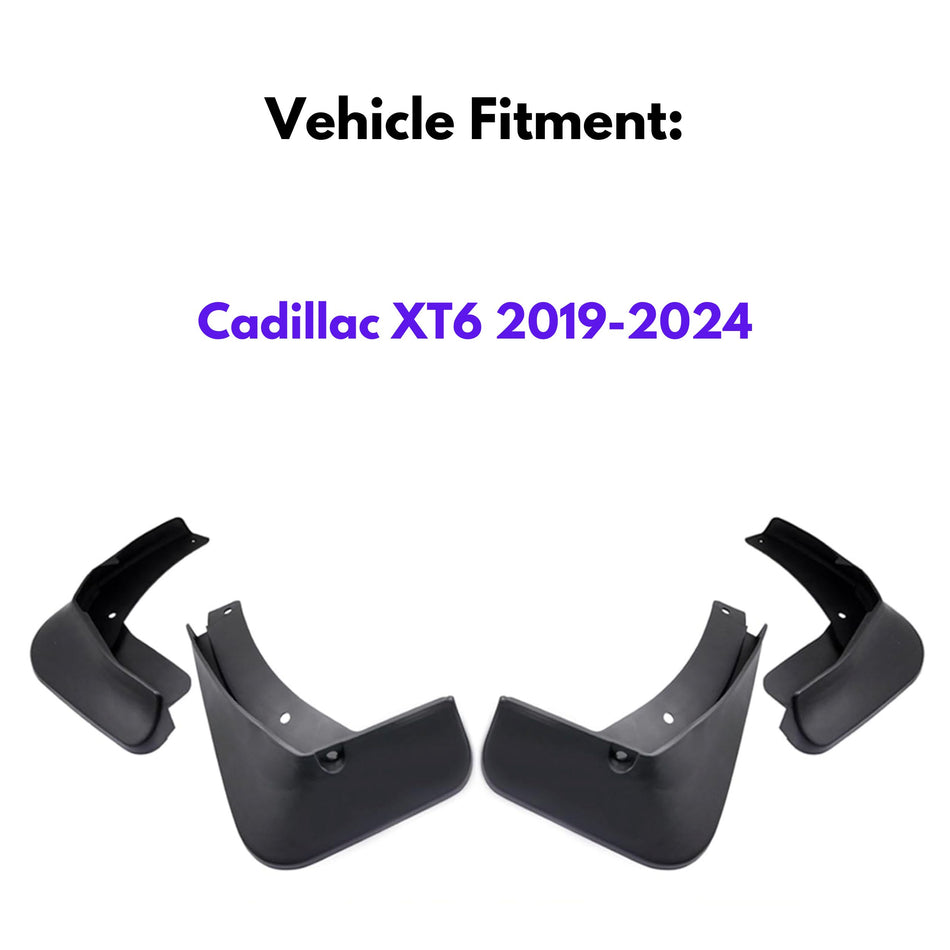 Mud Flap for Cadillac XT6 2019-2024, 4-Piece
