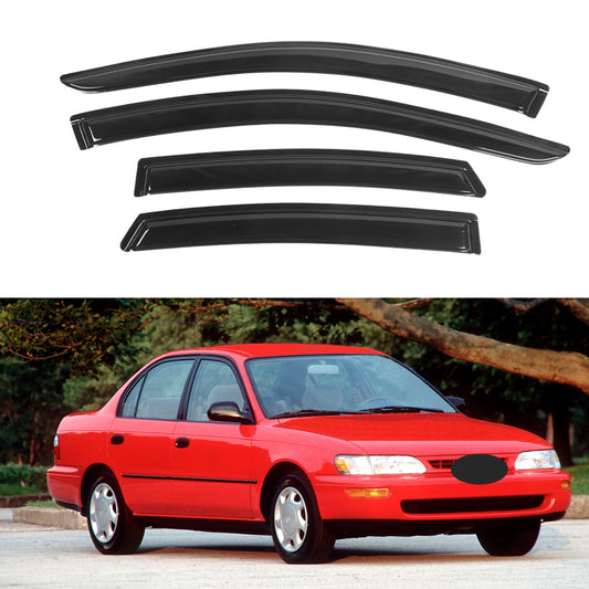 Pare-soleils pour Toyota Corolla Sedan 1993-1997, 4 pièces