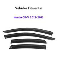 Pare-soleils pour Honda CR-V 2012-2016, 4 pièces
