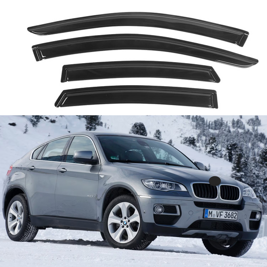 Pare-soleils pour BMW X6 2008-2014, 4 pièces