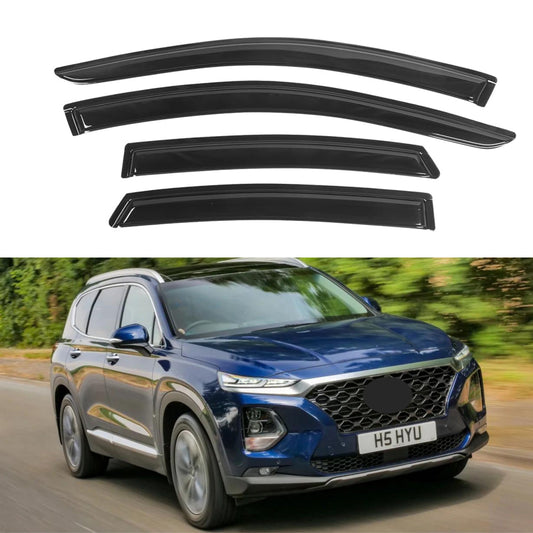 Pare-soleils pour Hyundai Santa Fe 2013-2018 (sauf modèle XL), 4 pièces