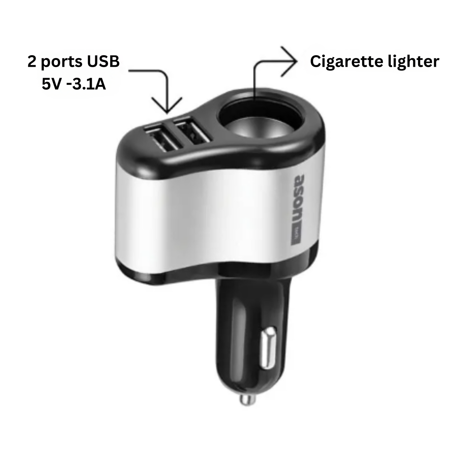 Chargeur de téléphone de voiture 3 en 1