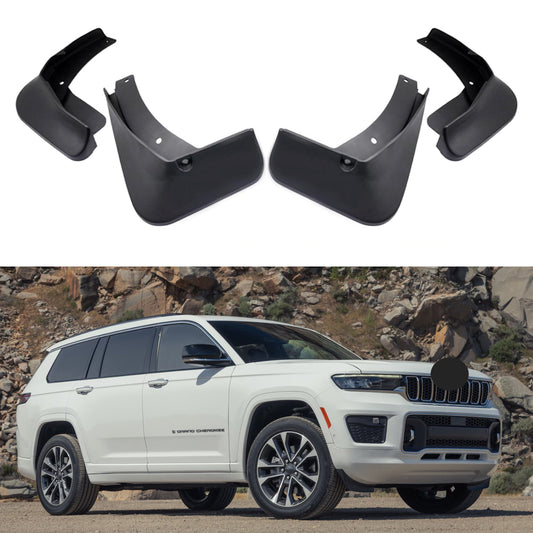 Garde-boue pour Jeep Grand Cherokee L 2021-2024 (7 places), 4 pièces