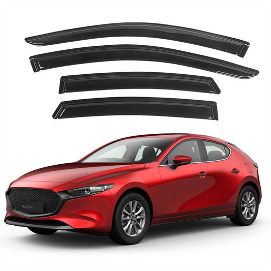 Pare-soleils pour Mazda 3 Hatchback 2019-2024, 4 pièces