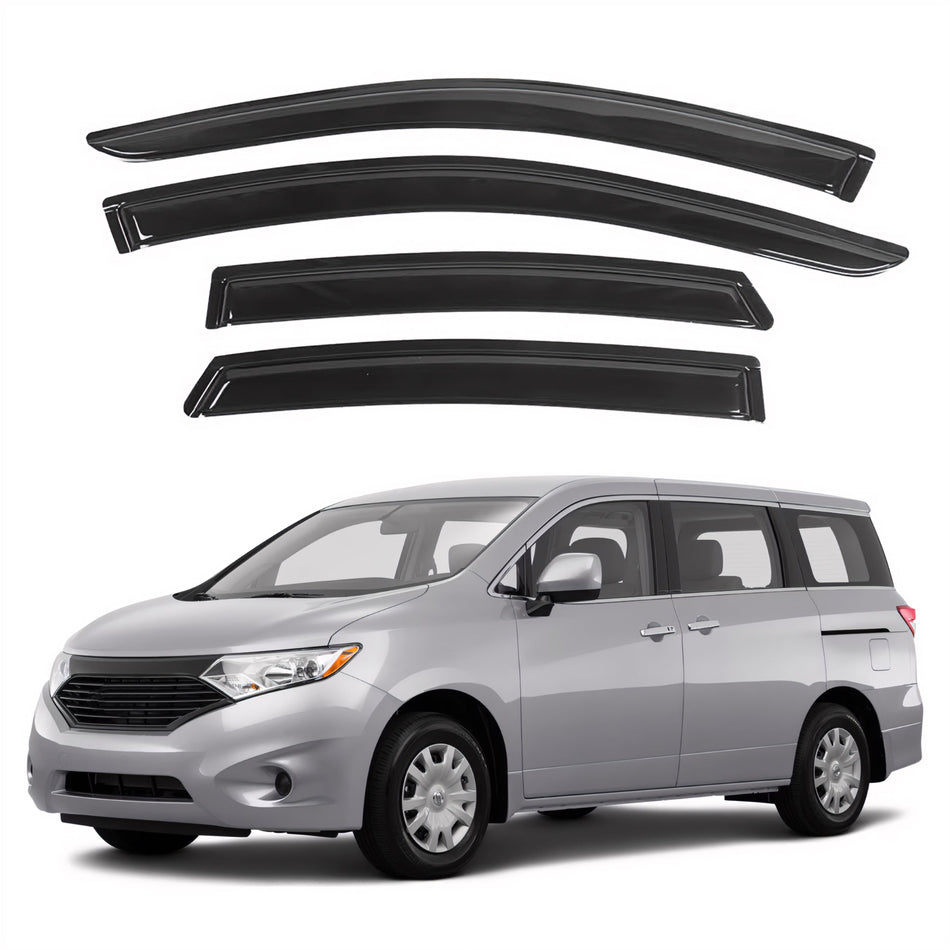 Pare-soleils pour Nissan Quest 2011-2017, 4 pièces