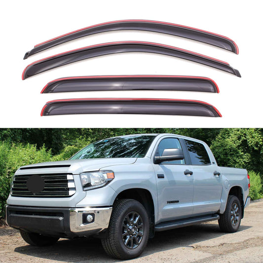 Pare-soleils pour Toyota Tundra Crewmax 2007-2021, 4 pièces