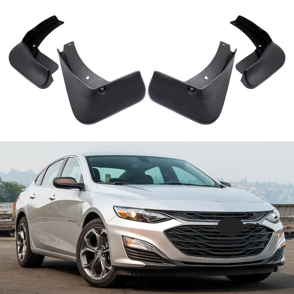 Bavette garde-boue pour Chevrolet Malibu 2016-2024, 4 pièces