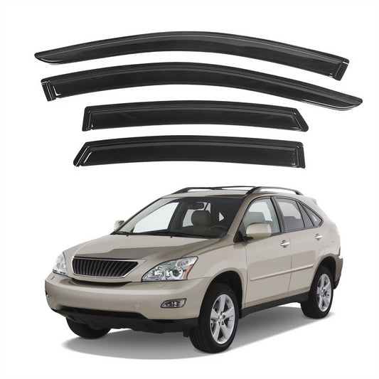 Pare-soleils pour Lexus RX Series 2004-2009, 4 pièces