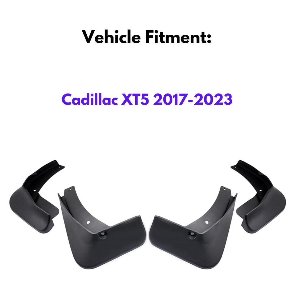 Mud Flap for Cadillac XT5 2017-2023, 4-Piece