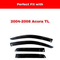 Pare-soleils pour Acura TL 2004-2008, 4 pièces