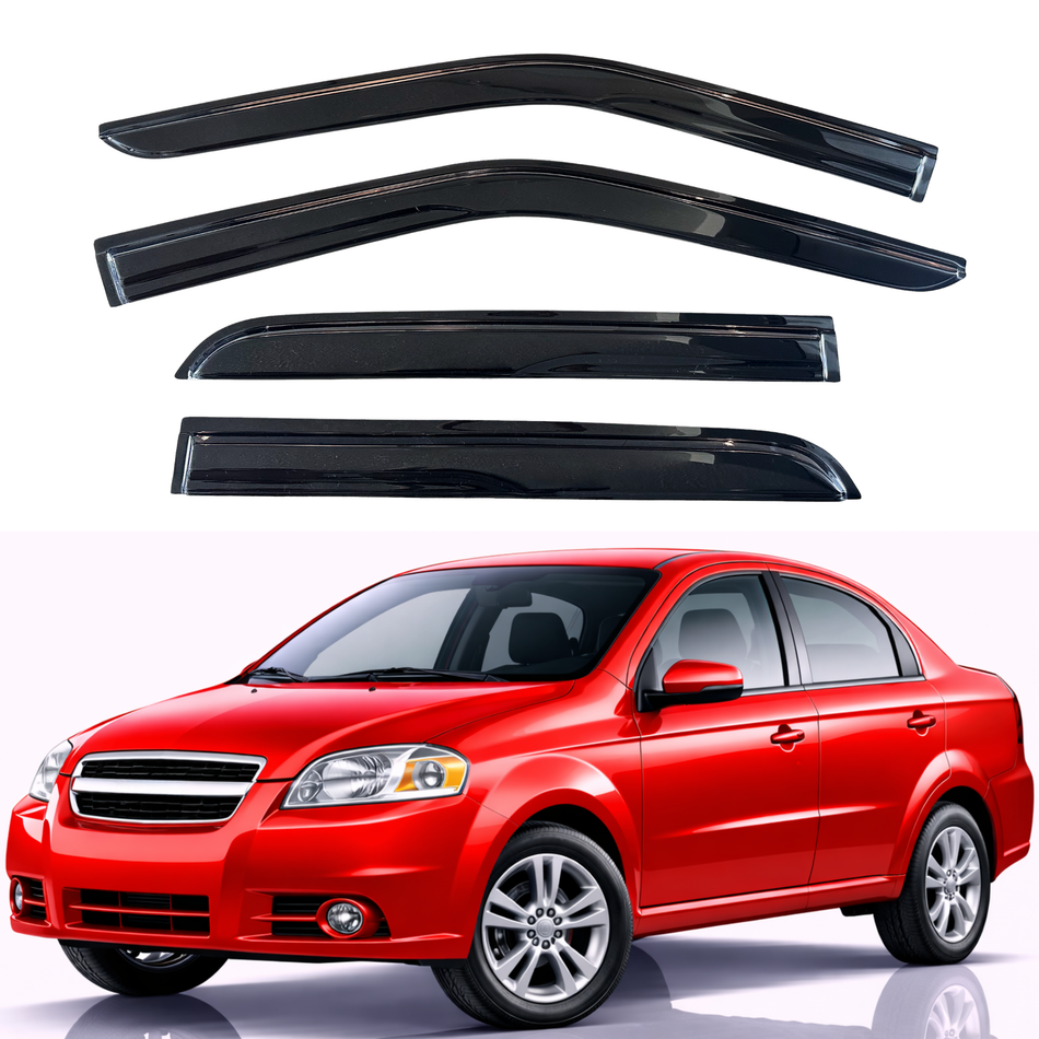 Window Visors for 2007-2010 Chevrolet Aveo