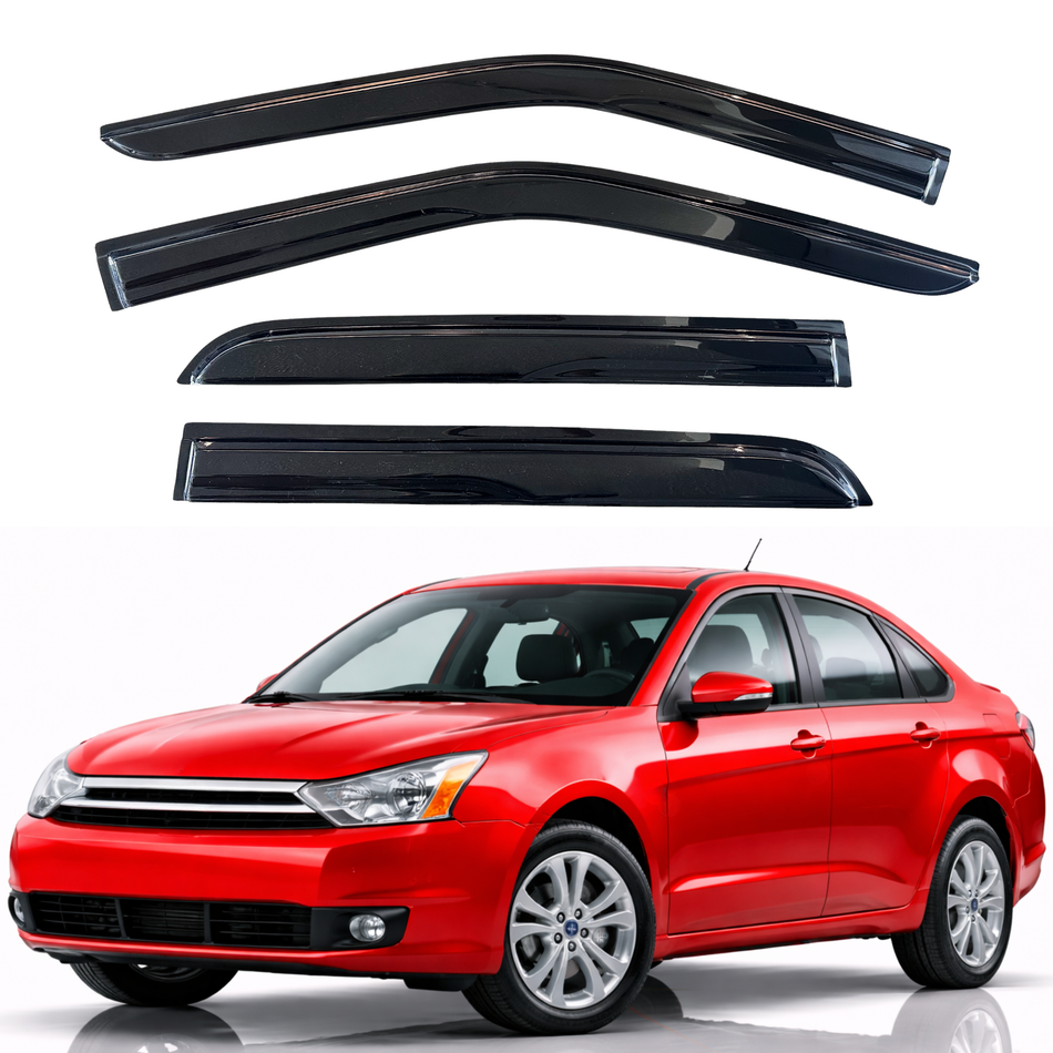 Window Visors for 2008-2011 Ford Focus Sedan