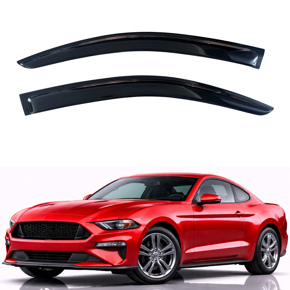 Window Visors for 2015-2023 Ford Mustang