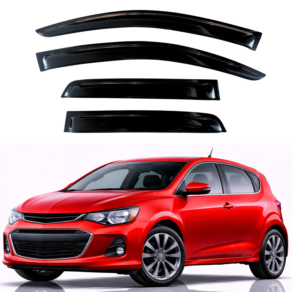 Window Visors for 2012-2020 Chevrolet Sonic Hatchback