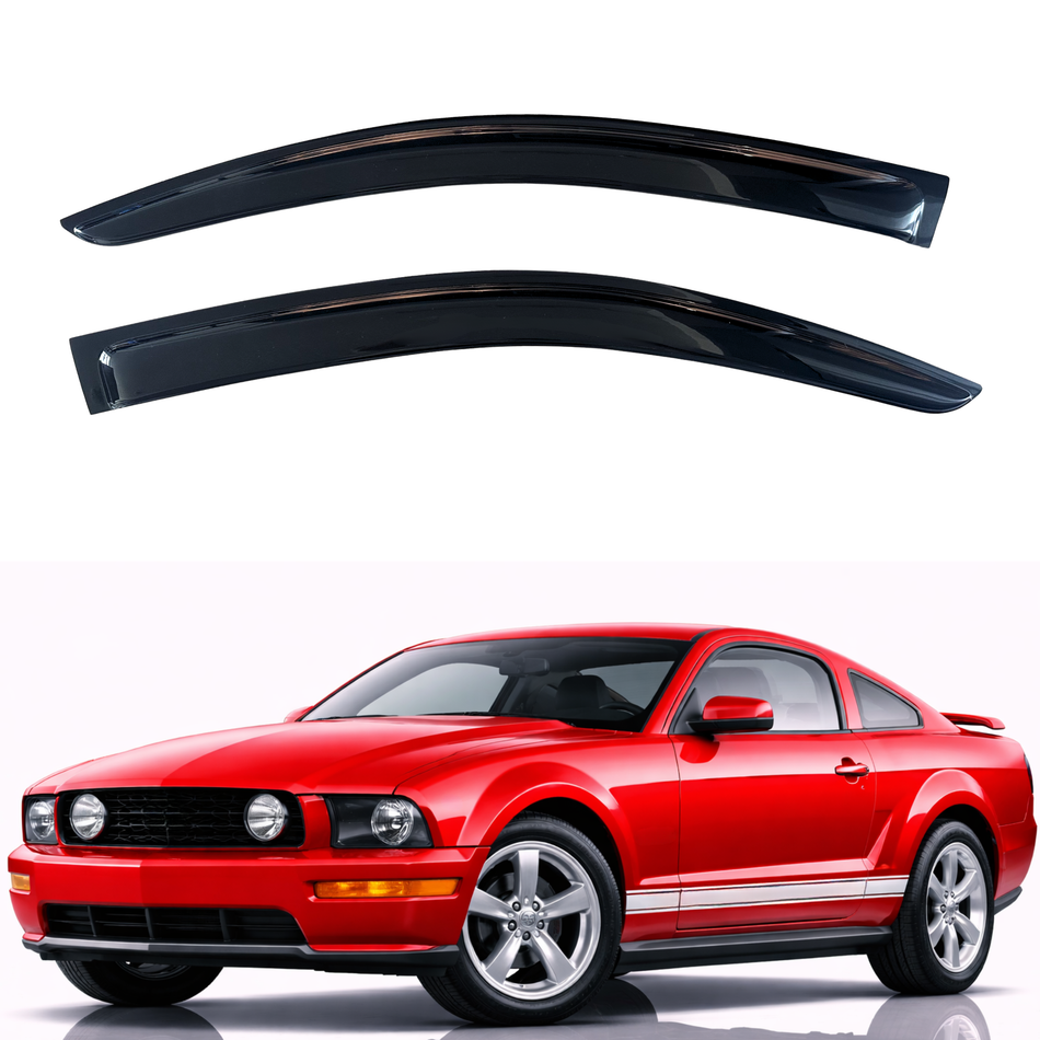 Window Visors for 2005-2009 Ford Mustang