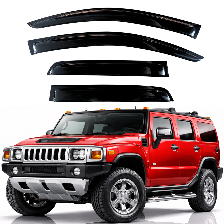 Window Visors for 2003-2009 Hummer H2