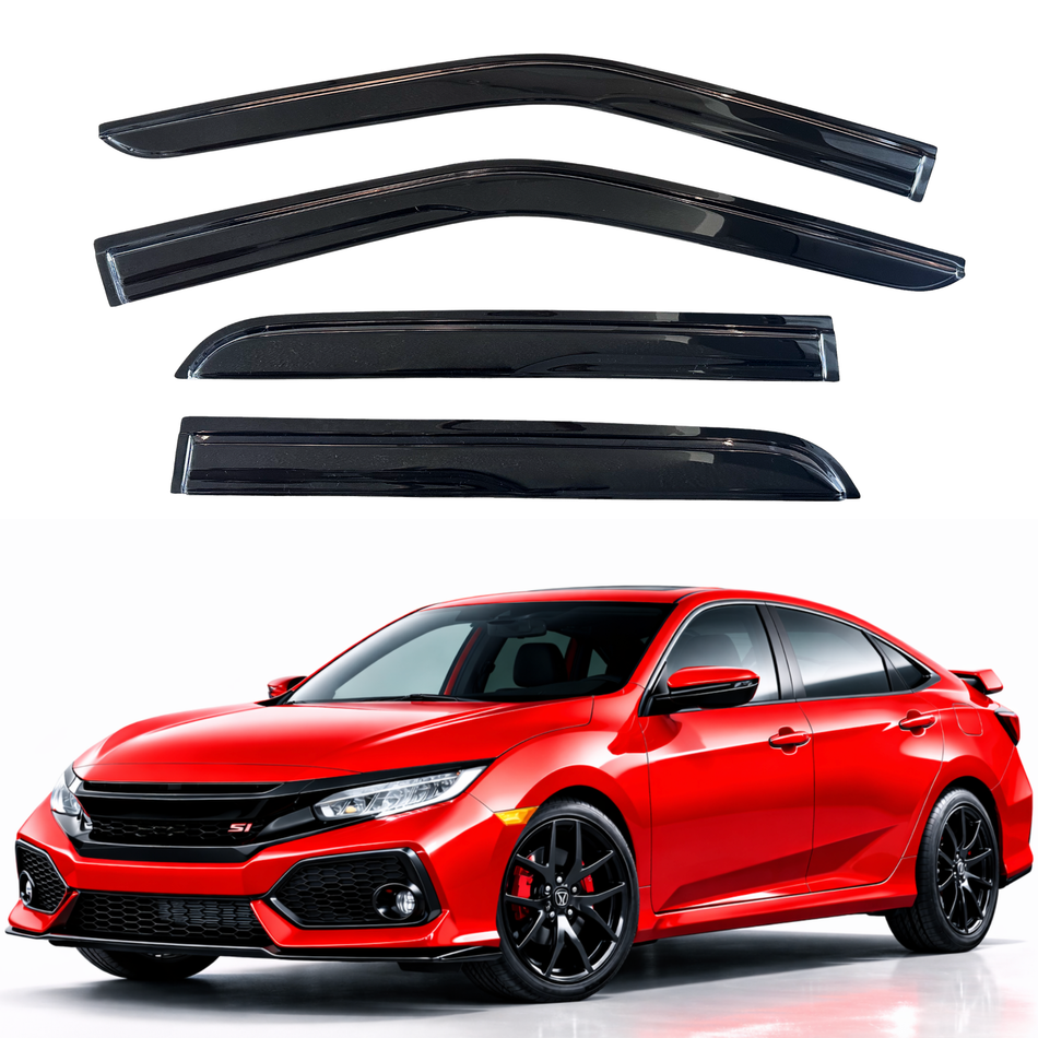 Window Visors for 2016-2021 Honda Civic