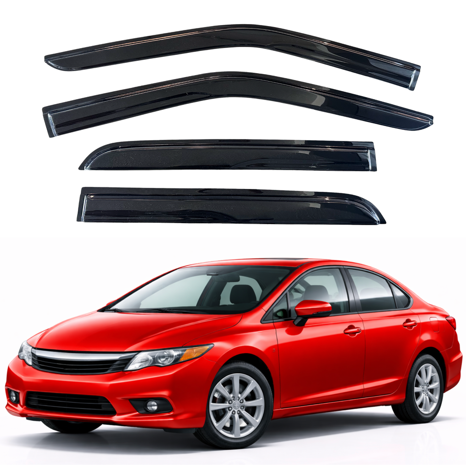 Window Visors for 2006-2011 Honda Civic