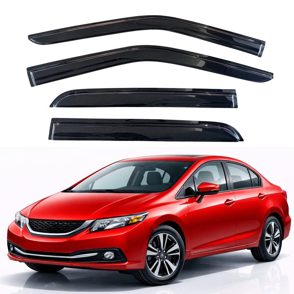 Window Visors for 2012-2015 Honda Civic