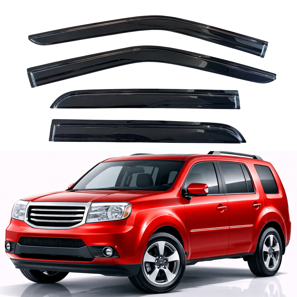 Window Visors for 2009-2015 Honda Pilot